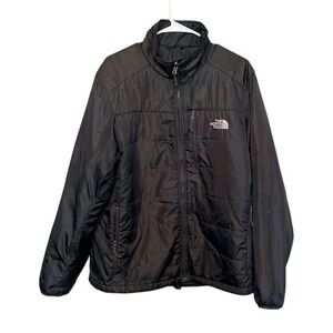 The North Face Full Zip Jacket Mens Size Large Color Gray